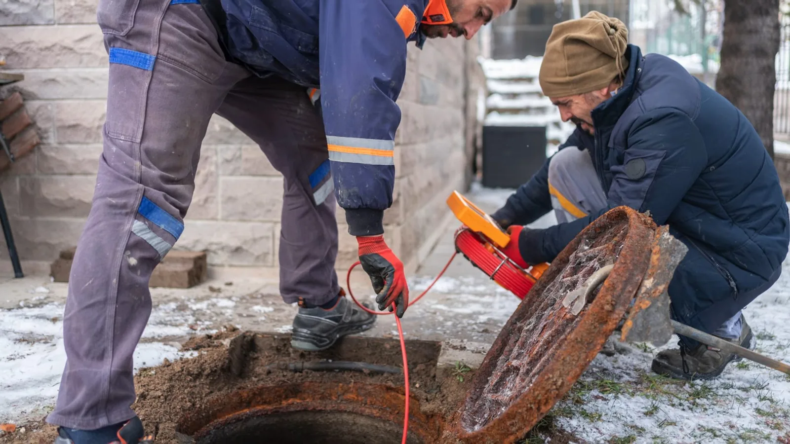 A cured-in-place liner inspected after installation, related to Tree Roots in Your Alpharetta Sewer Line? Signs, Cost, and When to Trench
