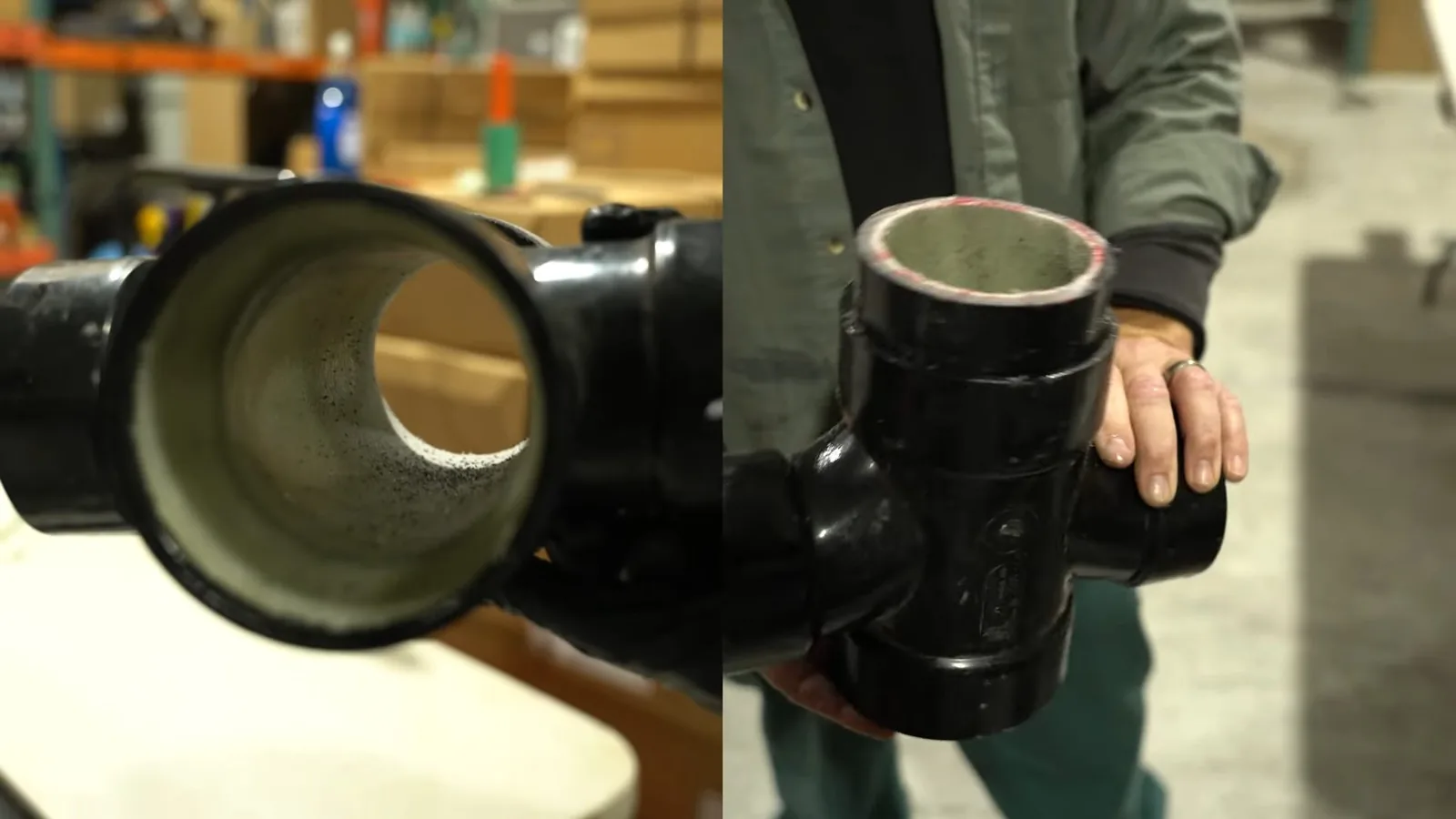 A trenchless sewer liner being fed into an existing pipe, illustrating index.html