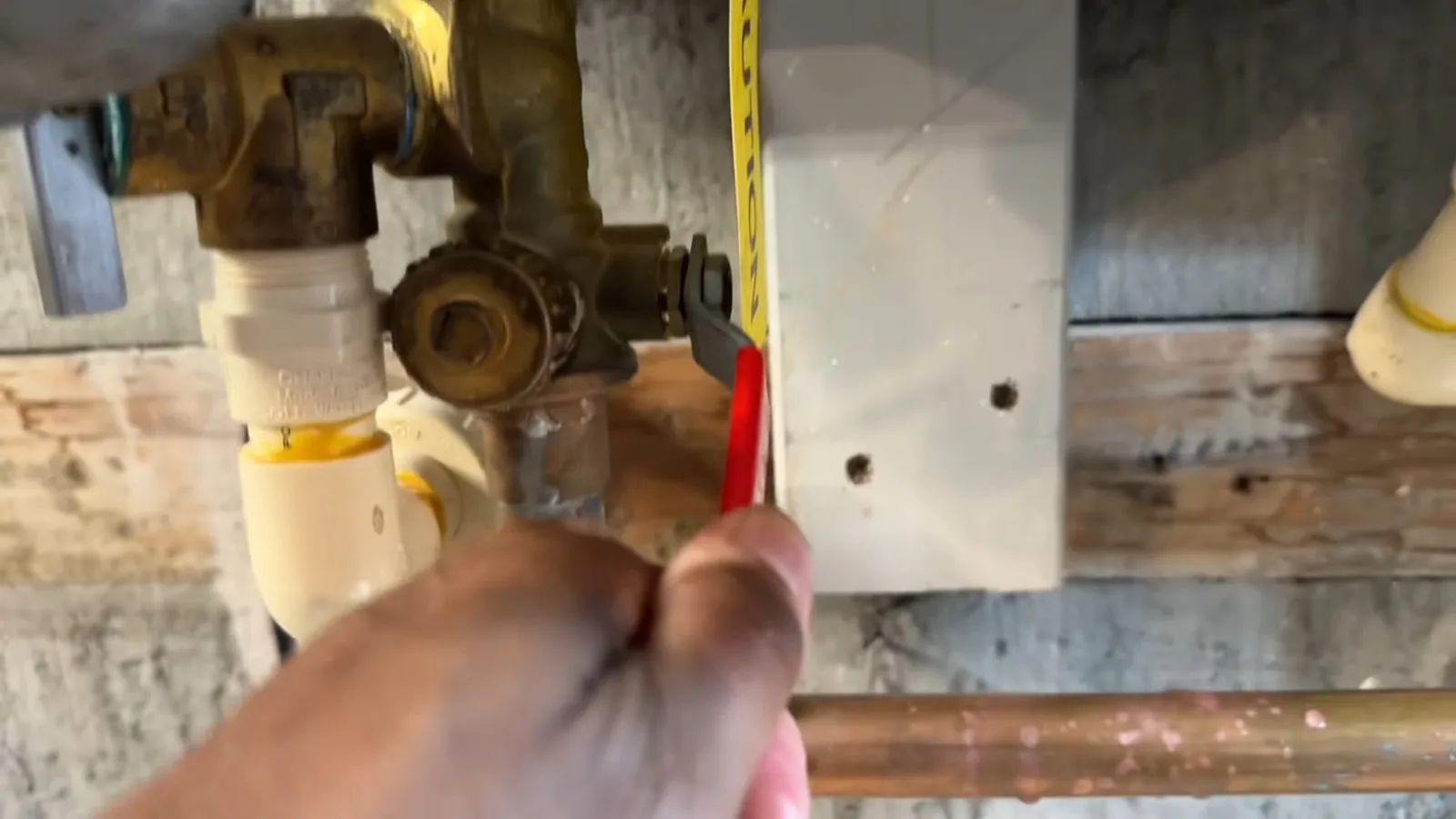 A tankless unit's venting connected during installation during Tankless Water Heater Services service in Alpharetta