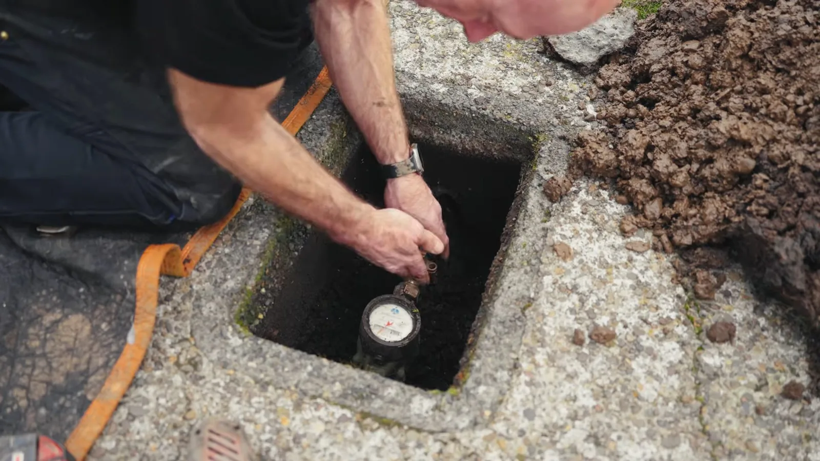 A water line repair completed in a utility area, related to Water Line Repair & Replacement questions homeowners ask